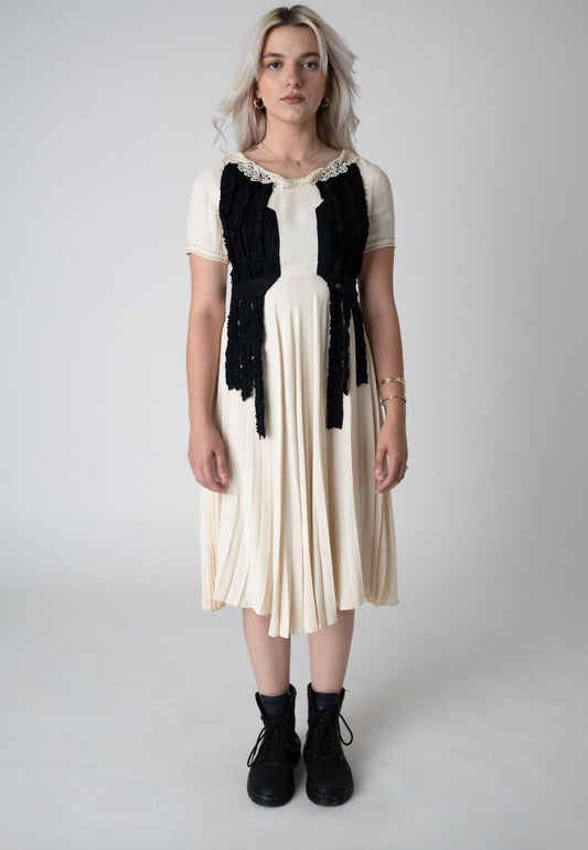 1960's Dress with Comme de Garcons Pleats - Gypsy Cadillac