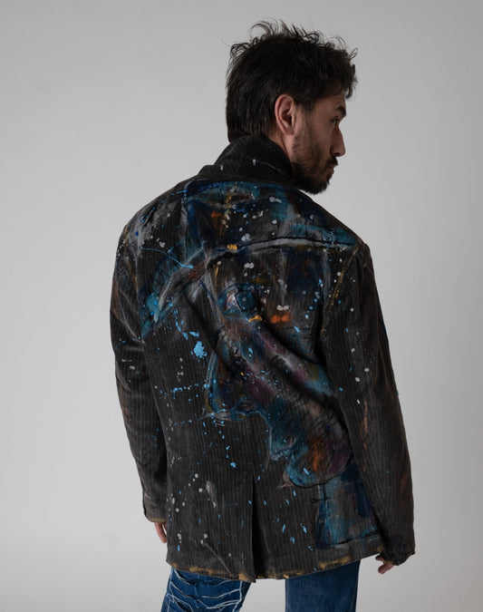 Jackson Pollock Inspired Blazer - Gypsy Cadillac