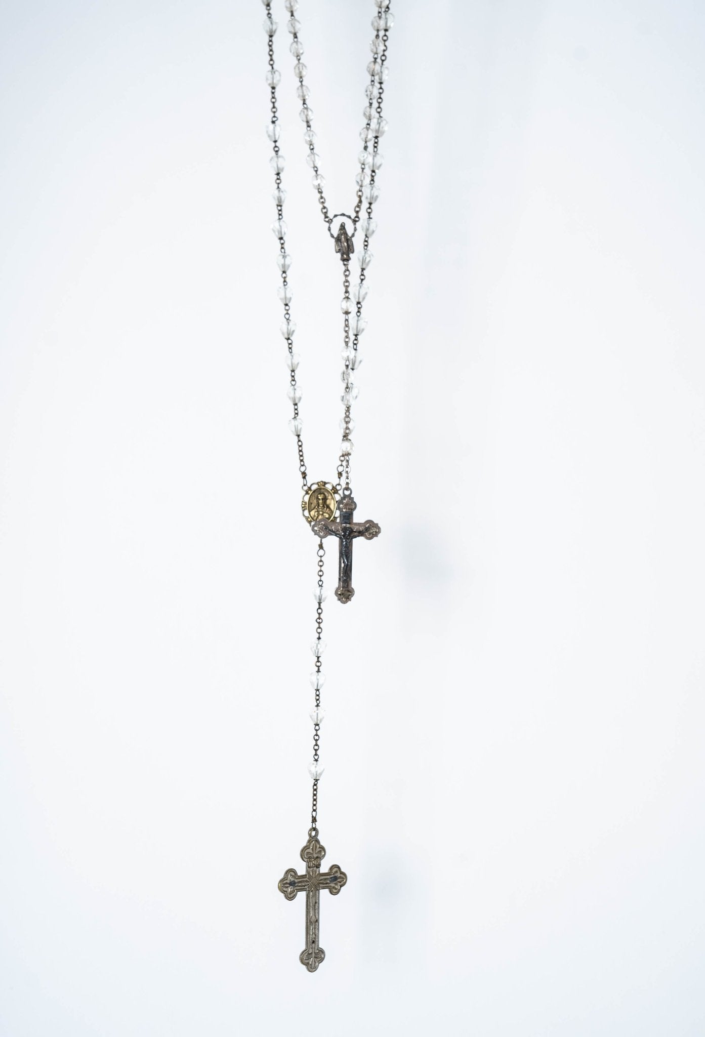 Long Cross Necklace - Gypsy Cadillac